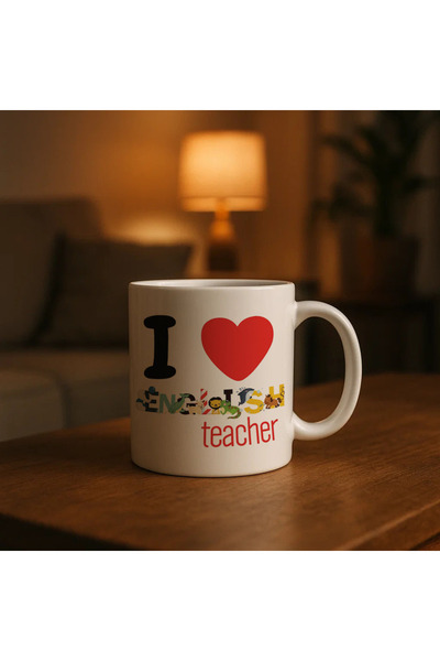 Borambalaj English Teacher Printed Teacher's Day Gift Mug