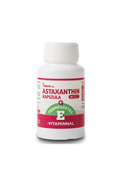 netamin Capsule gelatinoase cu astaxanthina si vitamina E naturala 30 buc