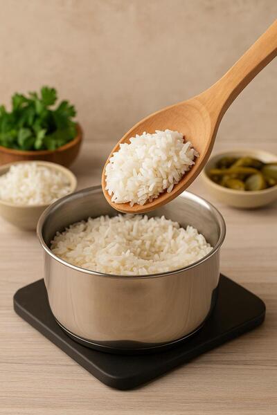 EWs Wooden Pilaf Spoon 28 cm