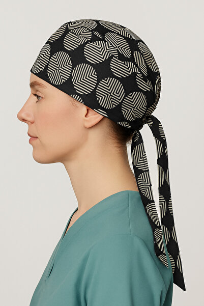 mirach Labyrinth Pattern Cap Unisex Doctor Nurse Physiotherapist Medical Chef Veterinarian Cap