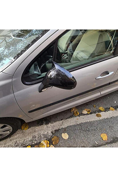 AkmTuning Peugeot 308 Batman Yarasa Ayna Kapağı Piona Black ABS 2007 2008 200...