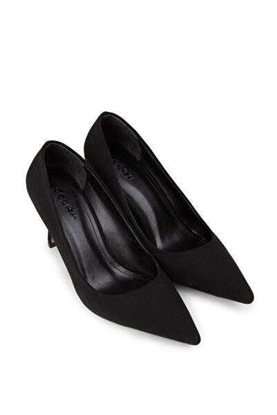 Deery Women's Black Suede Stiletto