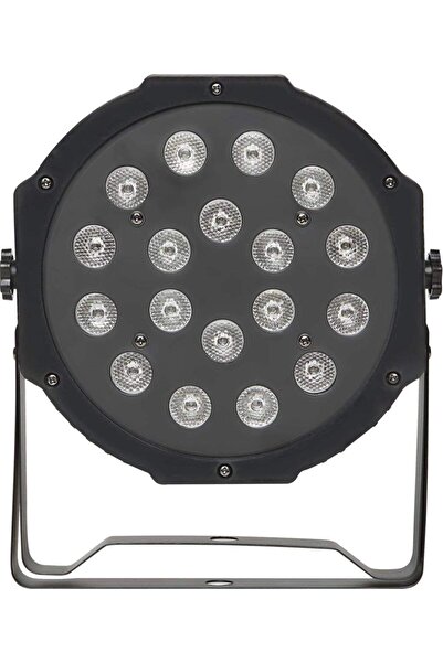 zola Proiector joc de lumini, display LED, 4 butoane, 18 culori, plastic/metal, 18x18 cm, n