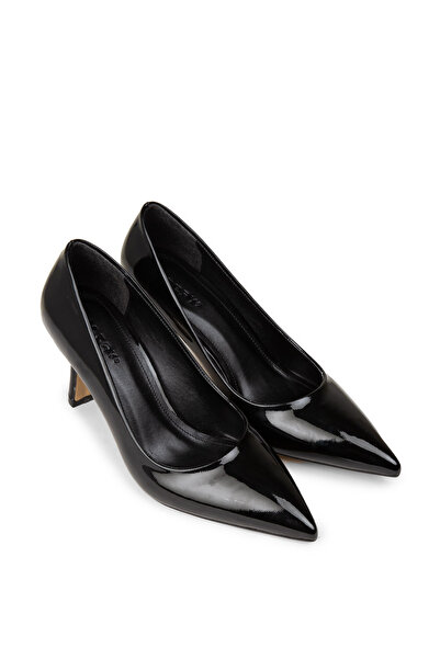 Deery Women's Patent Leather Black Stiletto