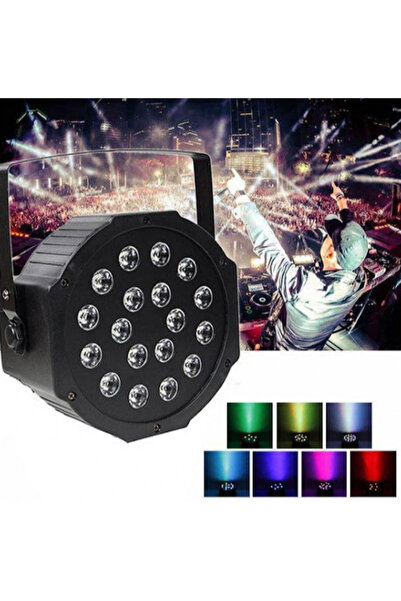 zola Light show projector, LED display, 4 buttons, 18 colors, plastic/metal, 18x18 cm, n