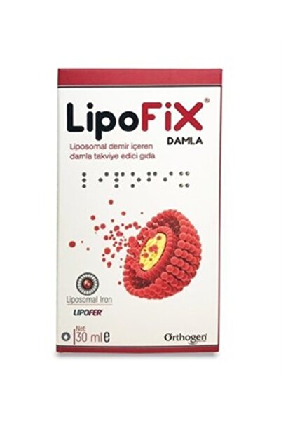 Alfa Lipofix Damla Liposomal Iron 30 ml