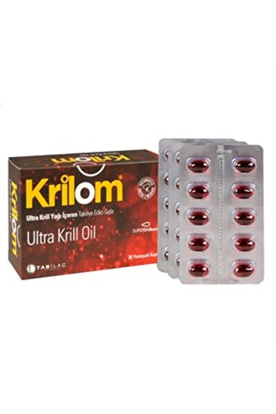 Alfa Krilom Ultra Krill Oil 30 Yumuşak Kapsül