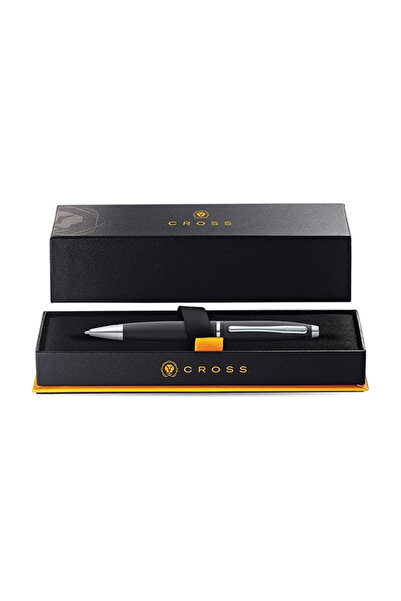 Cross Calais™ Matte Black with Polished Chrome Appointments Ballpoint Pen