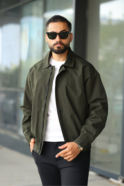 BYzıt Oversize Men's Sports Jacket Unisex Coat