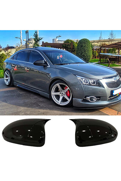AkmTuning Chevrolet Cruze Batman Yarasa Ayna Kapağı Parlak Siyah ABS 2012 201...