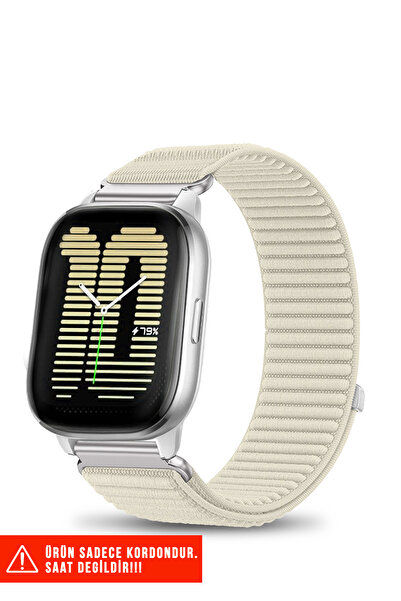 Nezih Case Amazfit Bip / Bip Lite / Bip U Pro / Active / Cheetah (Kare) / Bip 3 / Bip 3 Pro Uyumlu Kordon 20mm