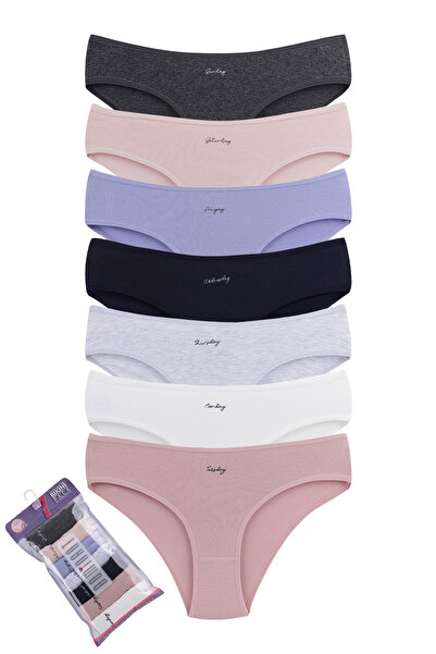Dominant Women's Cotton Panties 7 Pack