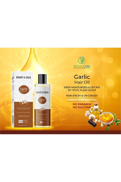 Dreams & Shine Garlic hair oil