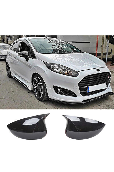 Genel Markalar Ford Fiesta Mk6 Batman Yarasa Ayna Kapağı Parlak Siyah ABS 200...