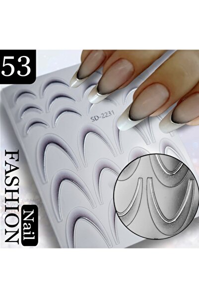 ECLAT YAPIŞKANLI TIRNAK STİCKER (FRENCH)