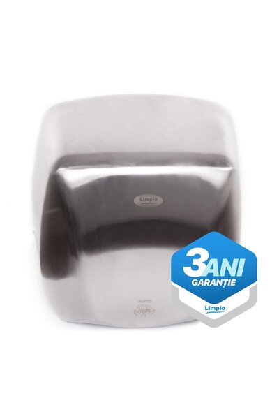 LİMPİO Hand Dryer HD88, Satin Stainless Steel, 1800W