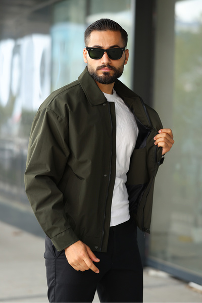 BYzıt Oversize Men's Sports Jacket Unisex Coat