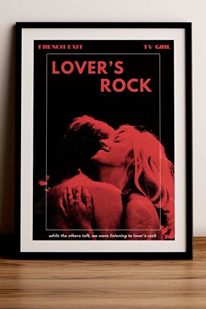 Print Prestige Kağıt Poster Lover's Rock Tv Girl - French Exit Aşıklar Kuşe K...