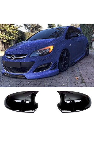 AkmTuning Opel Astra J Batman Yarasa Ayna Kapağı Parlak Siyah ABS 2009-2020