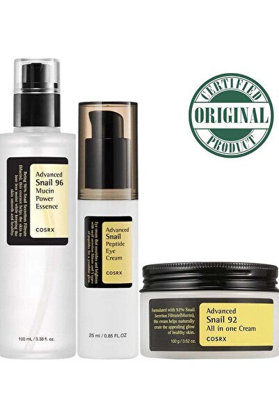 Cosrx Ultimate Snail Skincare Trio Advanced Snail 96 Mucin Power Essence, 92 ...