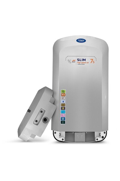LİMPİO HDR 91JET SILVER professional hand dryer