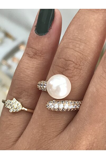 the ASEL İNCİ خاتم أنيق بتفاصيل اللؤلؤ