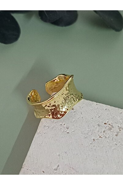 modamira خاتم ذهبي قابل للتعديل، لا يفقد لونه