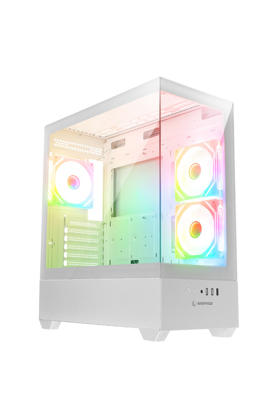 Rampage CALIBRE 3x12cm RGB Fan 750W 80 Plus Bronze 1xUsb 3.0 2xUsb 2.0 Oyuncu...