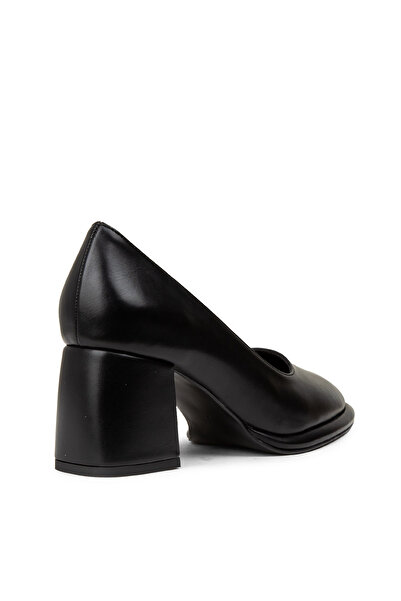 Deery Women's Black Daily Heeled Shoes