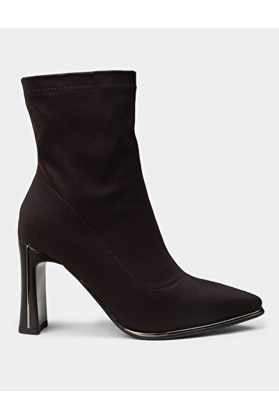 Deery Kadın Kahverengi Streç Bot