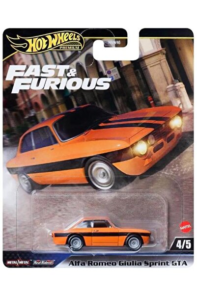 HOT WHEELS Premium Fast & Furious Alfa Romeo Giulia Sprint GTA JBM04