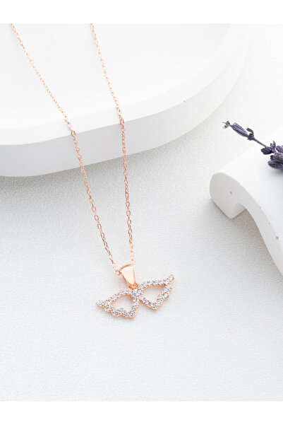 Two Arts Jewelry Melek Kanadı Kolyesi | 925 Ayar Gümüş / 14K Altın Kaplama / Bronz Seçenekli