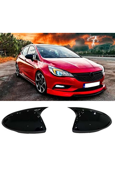 AkmTuning Opel Astra K Batman Yarasa Ayna Kapağı Parlak Siyah ABS 2015 2016 2...