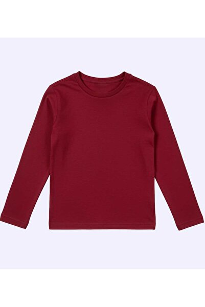 BEBEĞİME ÇORAP Tricou școlar din bumbac pieptănat cu mânecă lungă