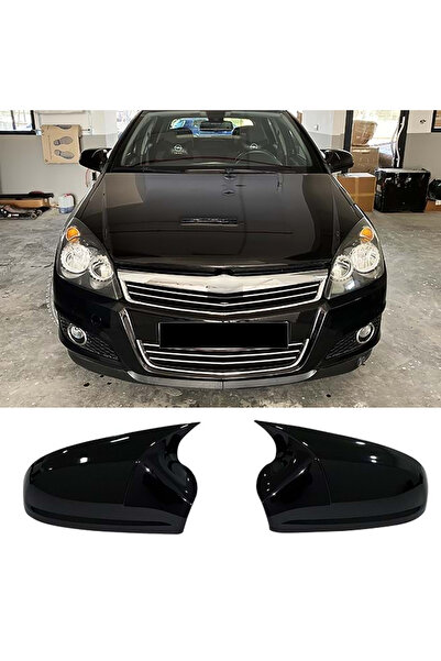 AkmTuning Opel Astra H FL Batman Yarasa Ayna Kapağı Parlak Siyah ABS 2010 201...