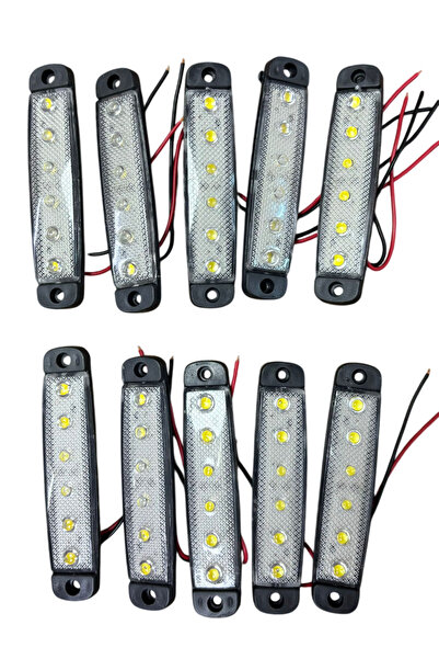 TAS Parmak Lamba 6 Led 12v Beyaz(E Belgeli) 10 Adet Fiyatı TAS.004B