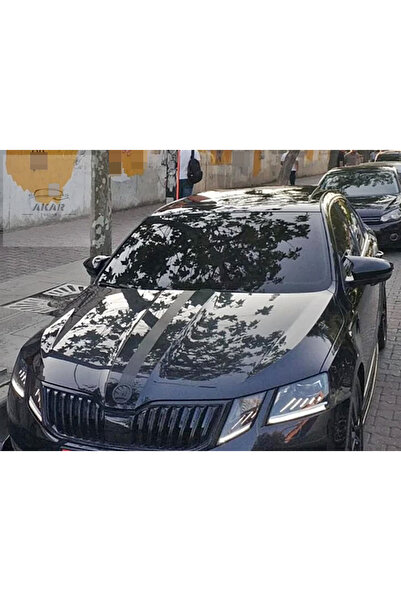 Akar SKODA octavia yarasa ayna kapağı parlak siyah (2013-2020) arası