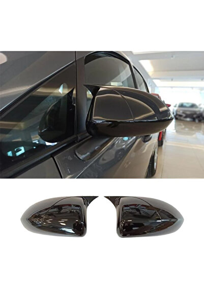 AkmTuning Opel Corsa E Batman Yarasa Ayna Kapağı Parlak Siyah ABS 2014 2015 2...