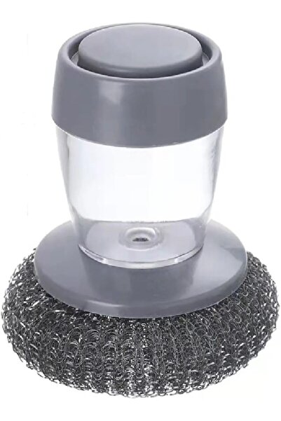 Busstier Detergent Container Dishwashing Wire with Ergonomic Handle Easy to Grip Replacement Wire Included Practical Kitchen Cleaning