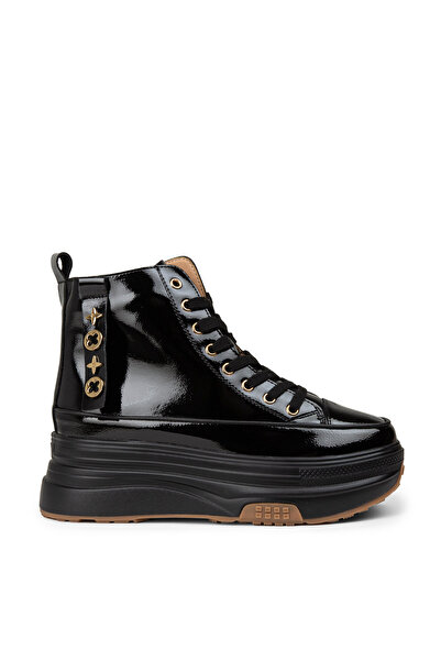 Deery Жіночі чорні високі кросівки Rugan