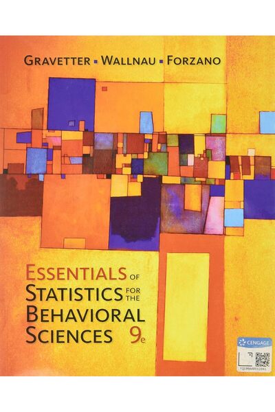 Cengage Learning Essentials of Statistics for The Behavioral Sciences