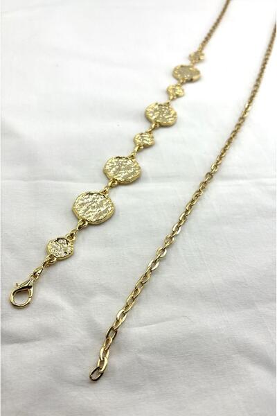 Z&M COLLECTION BAG SHOPPİNG Women's Gold Metal Body & Waist & Dress & Pants & Skirt Chain Belt