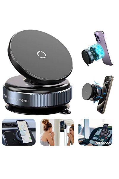 corcishop Tesla Model Y/X/S/Juniper İçin Kablosuz Araç Telefon Tutucu Manyeti...
