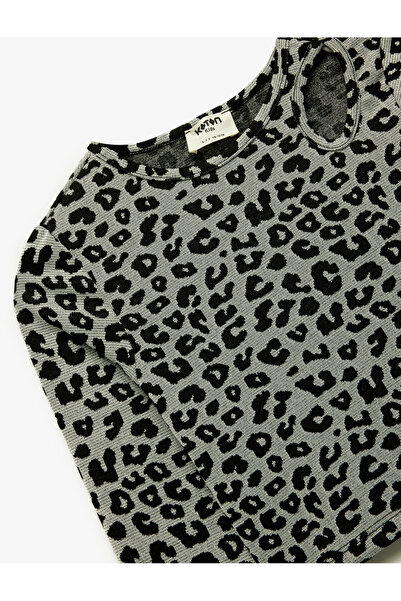 Koton Gray Girl's Blouse 6Wkg60014Ak