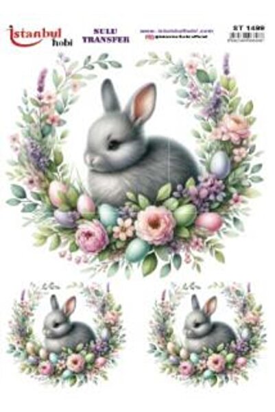 İstanbul Hobi ورق نقل مائي 25×35 سم ST-1499