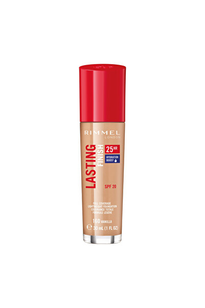 Rimmel Foundation Lasting Finish 25H 160 Vanilla SPF 20, 30 ml
