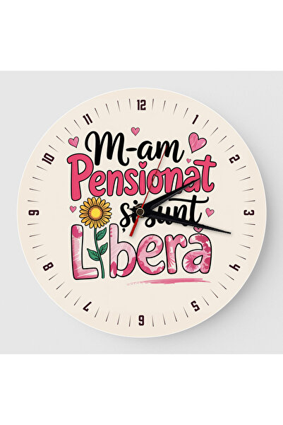 No Label Retirement gift clock - Libera