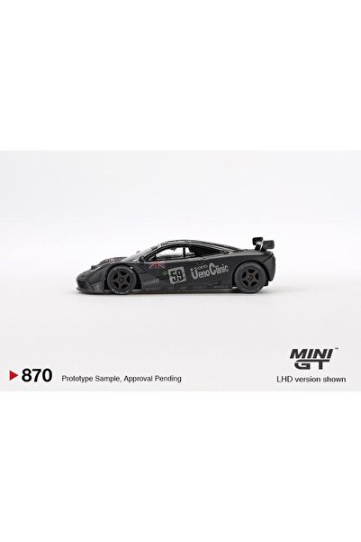 mini gt McLaren F1 GTR #59 1995 Le Mans 24Hr Winner Post-Race Weathered 870