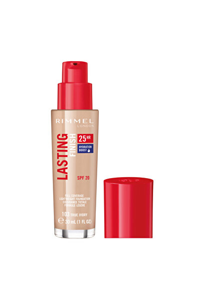 Rimmel Foundation Lasting Finish 25H 103 True Ivory SPF 20, 30 ml