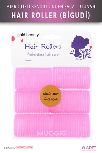 Muggio 6 bucăți de ondulator de păr de dimensiuni mici, cu microfibră